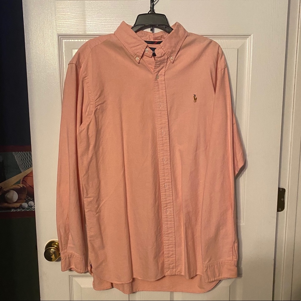 RALPH LAUREN | Men’s Orange Button Down